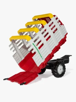 Pedal- & Gåbiler-RollyToys Høvogn Pöttinger, Rød