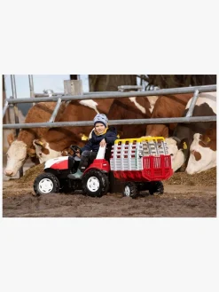 Pedal- & Gåbiler-RollyToys Høvogn Pöttinger, Rød