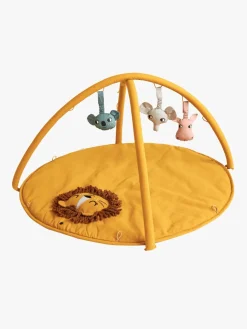 Babylegetøj-Roommate Aktivitetstæppe Løve, Yellow Gul