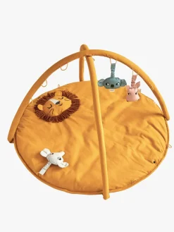 Babylegetøj-Roommate Aktivitetstæppe Løve, Yellow Gul