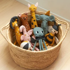 Dukker & Bamser-Roommate Dukke Flamingo, Pink Lyserød