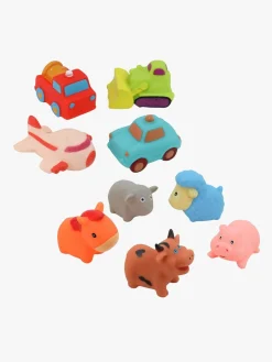 Vandlegetøj-RttStart Rätt Start Badelegetøj Bondegårdsdyr & Køretøjer 7-pak Flerfarvet