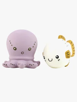 Vandlegetøj-RttStart Rätt Start Badelegetøj 2-Pak Blæksprutte & Fisk