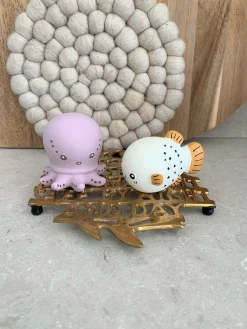 Vandlegetøj-RttStart Rätt Start Badelegetøj 2-Pak Blæksprutte & Fisk