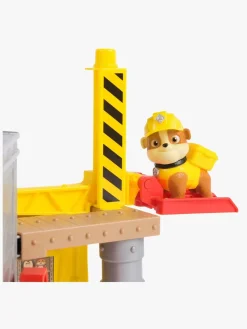 Legetøjsbiler & -Fartøjer-RubbleCrew Rubble & Crew Launch N Spin Rumskib