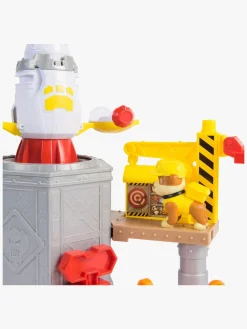 Legetøjsbiler & -Fartøjer-RubbleCrew Rubble & Crew Launch N Spin Rumskib