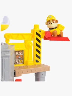 Legetøjsbiler & -Fartøjer-RubbleCrew Rubble & Crew Launch N Spin Rumskib