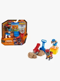 Legetøjsfigurer-RubbleCrew Rubble & Crew Legesæt Charger & Wheeler