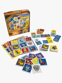 Spil & Puslespil-RubbleCrew Rubble & Crew Rubble & Crew Spil 3-i-1