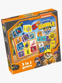 Spil & Puslespil-RubbleCrew Rubble & Crew Rubble & Crew Spil 3-i-1