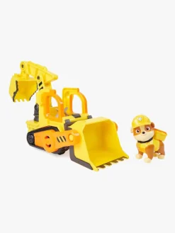 Legetøjsfigurer|Legetøjsbiler & -Fartøjer-PawPatrol Rubble & Crew Transportmiddel - Rubble