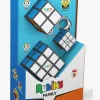 Spil & Puslespil-Rubiks Cube Familiepakke