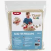 Kreativt Legetøj-SandyClay Sandy Clay Modellersand 1 kg, Beige