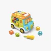 Babylegetøj-ScandinavianBabyProducts Scandinavian Baby Products Activity Musical Bus Aktivitetslegetøj