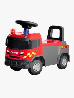 Pedal- & Gåbiler-Scania Gåbil Brandmand, Rød