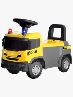 Pedal- & Gåbiler-Scania Gåbil Byggekøretøjer, Gul