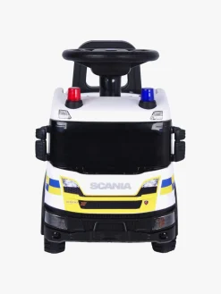 Pedal- & Gåbiler-Scania Gåbil Politi, Hvid