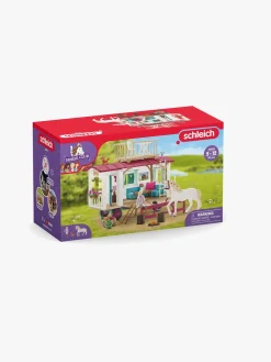 Legetøjsbiler & -Fartøjer-Schleich 42593 Campingvogn-legesæt