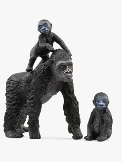 Legetøjsfigurer-Schleich 42601 Dyresæt Gorillafamilie Flerfarvet