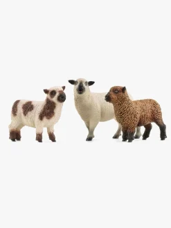 Legetøjsfigurer-Schleich 42660 Farm World Får 3 Stk.