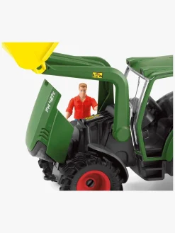 Legetøjsbiler & -Fartøjer-Schleich 42608 Farm World Traktor med Anhænger
