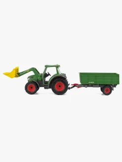 Legetøjsbiler & -Fartøjer-Schleich 42608 Farm World Traktor med Anhænger