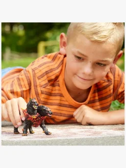 Legetøjsfigurer-Schleich 42451 Helvedeshund Rød/Sort