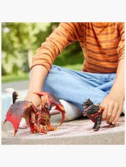 Legetøjsfigurer-Schleich 42451 Helvedeshund Rød/Sort