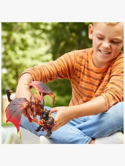 Legetøjsfigurer-Schleich 42451 Helvedeshund Rød/Sort