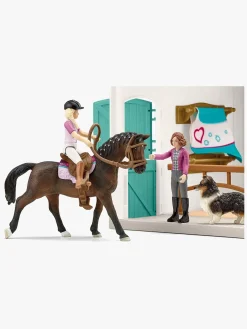 Legetøjsfigurer-Schleich 42568 Horse Club Hestebutik