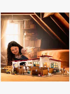 Legetøjsfigurer-Schleich 42639 Horse Club Legesæt Peppertree Ridebane