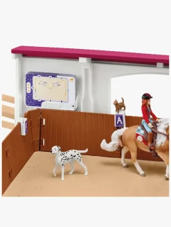 Legetøjsfigurer-Schleich 42639 Horse Club Legesæt Peppertree Ridebane