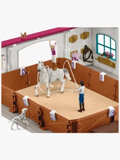 Legetøjsfigurer-Schleich 42639 Horse Club Legesæt Peppertree Ridebane