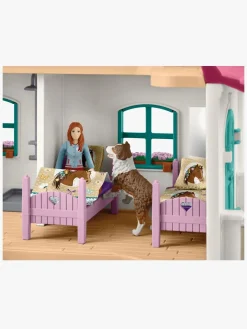 Legetøjsfigurer-Schleich 42706 Horse Club Legesæt Lakeside Country House & Stald