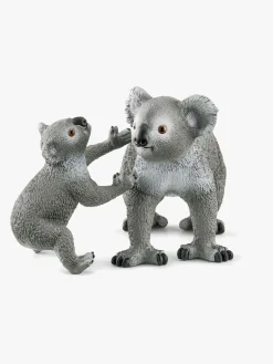 Legetøjsfigurer-Schleich 42566 Koalaer Mother and Baby Grå