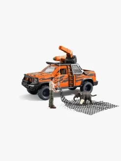 Legetøjsfigurer-Schleich 42720 Legesæt Adventure Jeep Junglen