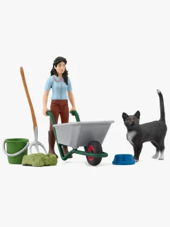 Legetøjsfigurer-Schleich 42747 Pocket Set Muge Ud & Pleje Legesæt