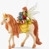 Legetøjsfigurer-Schleich Bayala 70567 Fairy Marween m. Glitrende Enhjørning