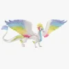 Legetøjsfigurer-Schleich Drage, Regnbuefarvet