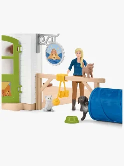 Legetøjsfigurer-Schleich Farm World Kæledyrshotel