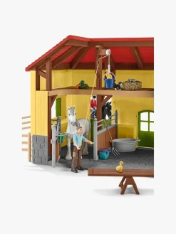 Legetøjsfigurer-Schleich Farm World Legesæt Hestestald