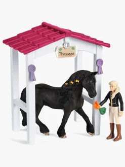 Legetøjsfigurer-Schleich Hesteklub m. Hesteboks Tori & Princess Flerfarvet