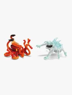 Legetøjsfigurer-Schleich Ice Bug Vs. Fire Kraken
