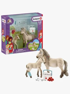 Legetøjsfigurer-Schleich Islandsk Hest m. Førstehjælps Kit