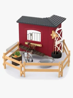 Legetøjsfigurer-Schleich Legesæt Gedestald