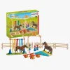 Legetøjsfigurer-Schleich Legesæt Ponyagilitytræning