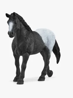 Legetøjsfigurer-Schleich Legetøjssæt Hesteboks med Hoppe og Føl Flerfarvet/Sort