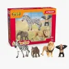 Legetøjsfigurer-Schleich Wild Life Africa Dyresæt