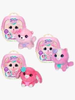 Dukker & Bamser-ScruffALuvs Scruff-A-Luvs Bamse, Pink Blandet Lyserød