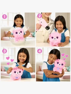 Dukker & Bamser-ScruffALuvs Scruff-A-Luvs Bamse, Pink Blandet Lyserød